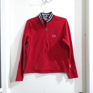 Fresno State Bulldogs Women's Half Zip Fleece Sweatshirt